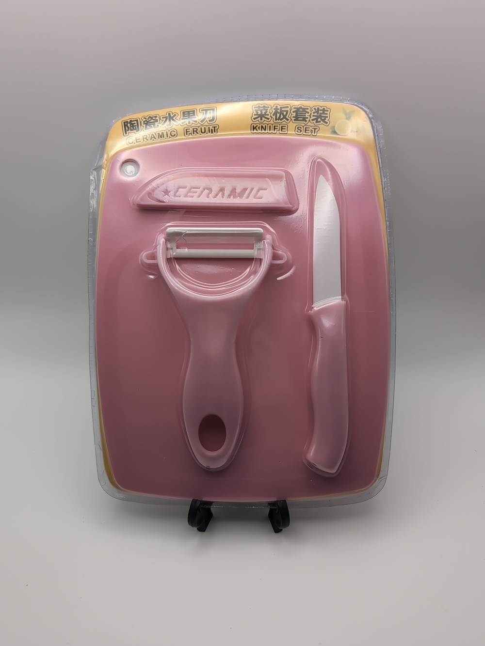 Mini Kitchen Cutting Board Chopping Fruit Food Knives Peeler Tools 4 pcs Kitchen